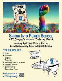 Spring into Power School AFT-Oregon
