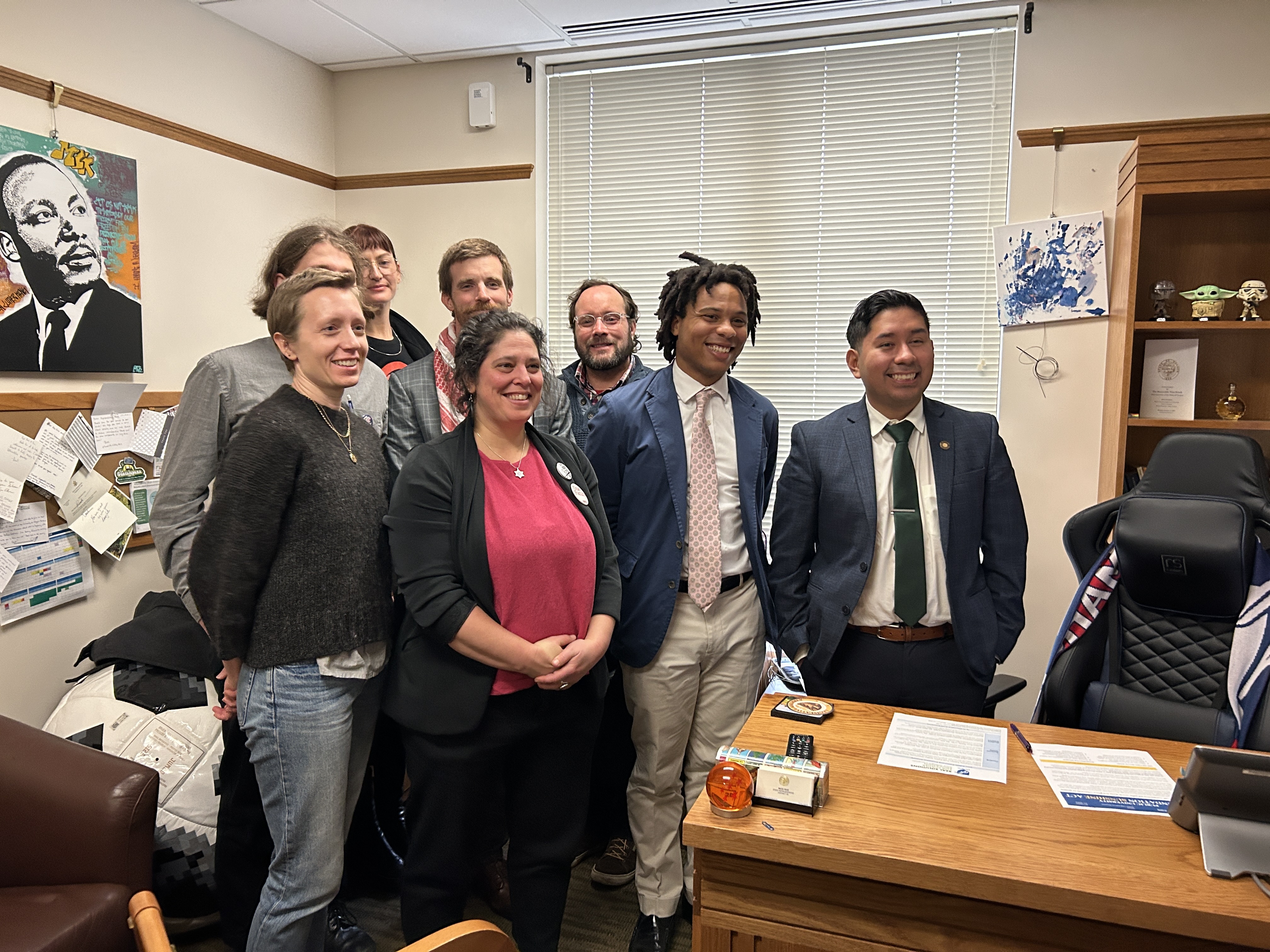 AFT-Oregon members meet with Rep. Ricki Ruiz