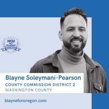 Blayne Soleymani-Pearson, County Commision District 2, Washington County