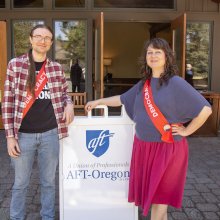 Executive Vice President-elect Ted Cooper and President-elect Ariana Jacob